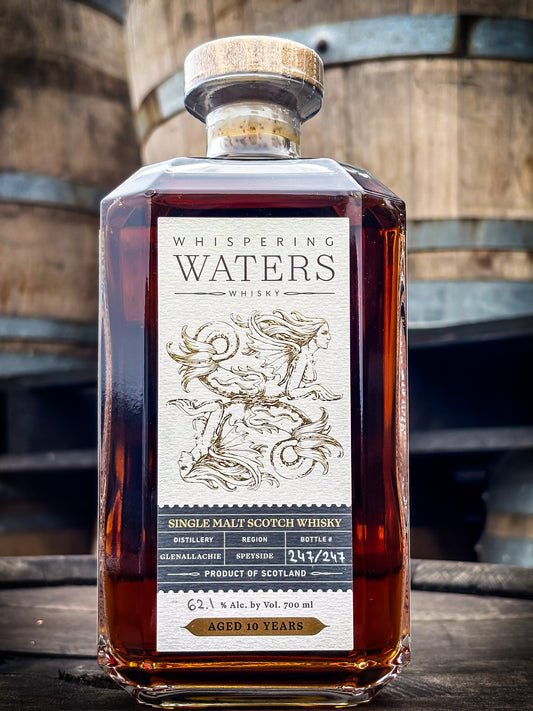 Whispering Waters - Glenallachie 10 Year - 1st Fill Oloroso Matured