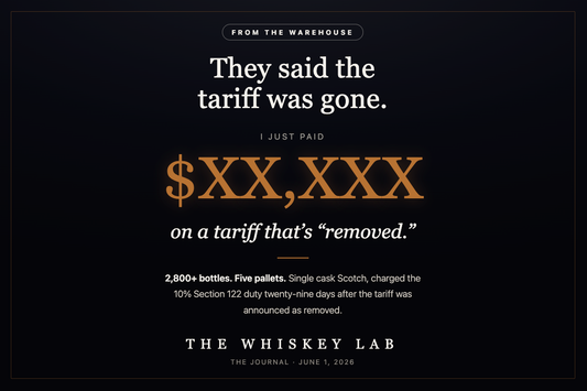 They Said the Scotch Tariff Was Gone, It's Not.