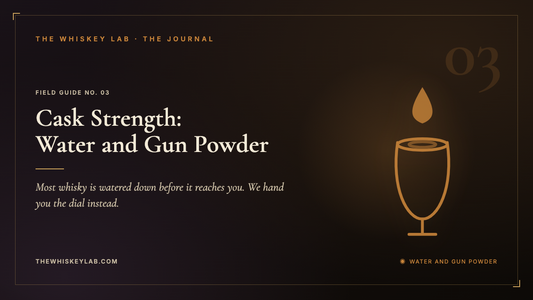 Cask Strength Explained: Water and Gun Powder