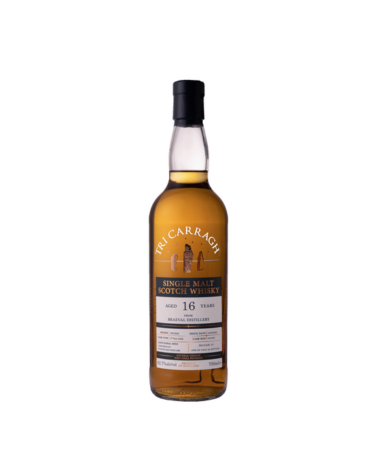 Tri Carragh - Braeval 16 Year - 2nd Fill Red Wine Octave