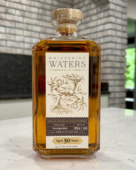 Whispering Waters – Invergordon 50 Year – 1st Fill Bourbon