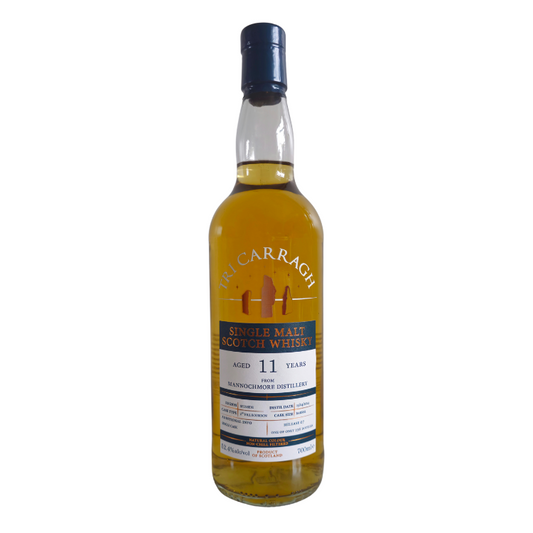Tri Carragh - Mannachmore 11 Year - 2nd Fill Ex-Bourbon Finish