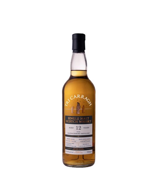 Tri Carragh - Mannachmore 12 Year - 2nd Fill Port