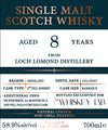 Tri Carragh - Inchmurrin 8 Year - 2nd Fill Palo Cortado