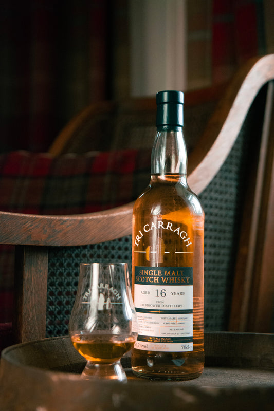 Tri Carragh - Inchgower 16 Year - 1st Fill Ex-Bourbon Finish