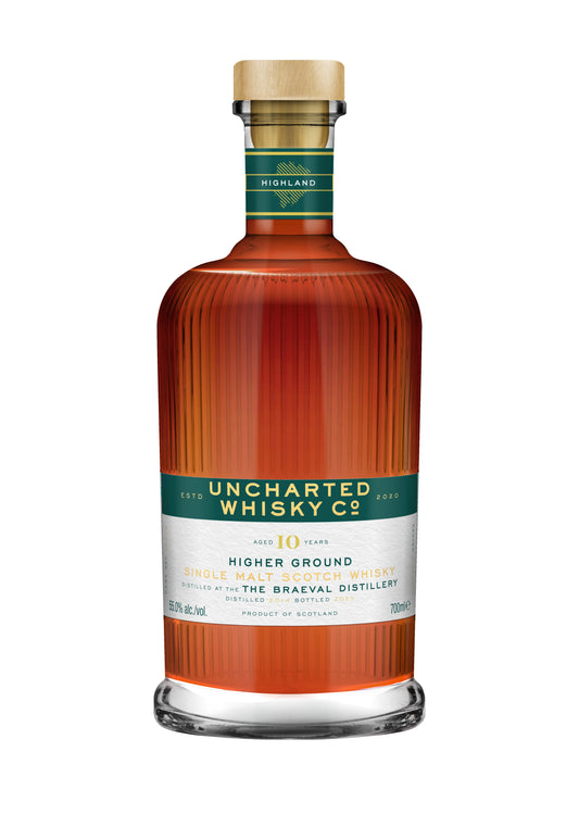 Uncharted Whisky Co - Higher Ground - Braeval 10 Year - 1st Fill Oloroso Matured