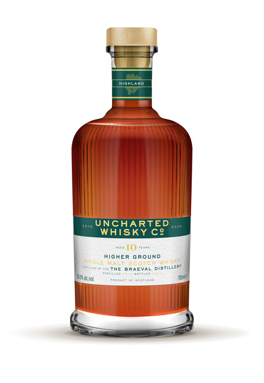 Uncharted Whisky Co - Higher Ground - Braeval 10 Year - 1st Fill Oloroso Matured