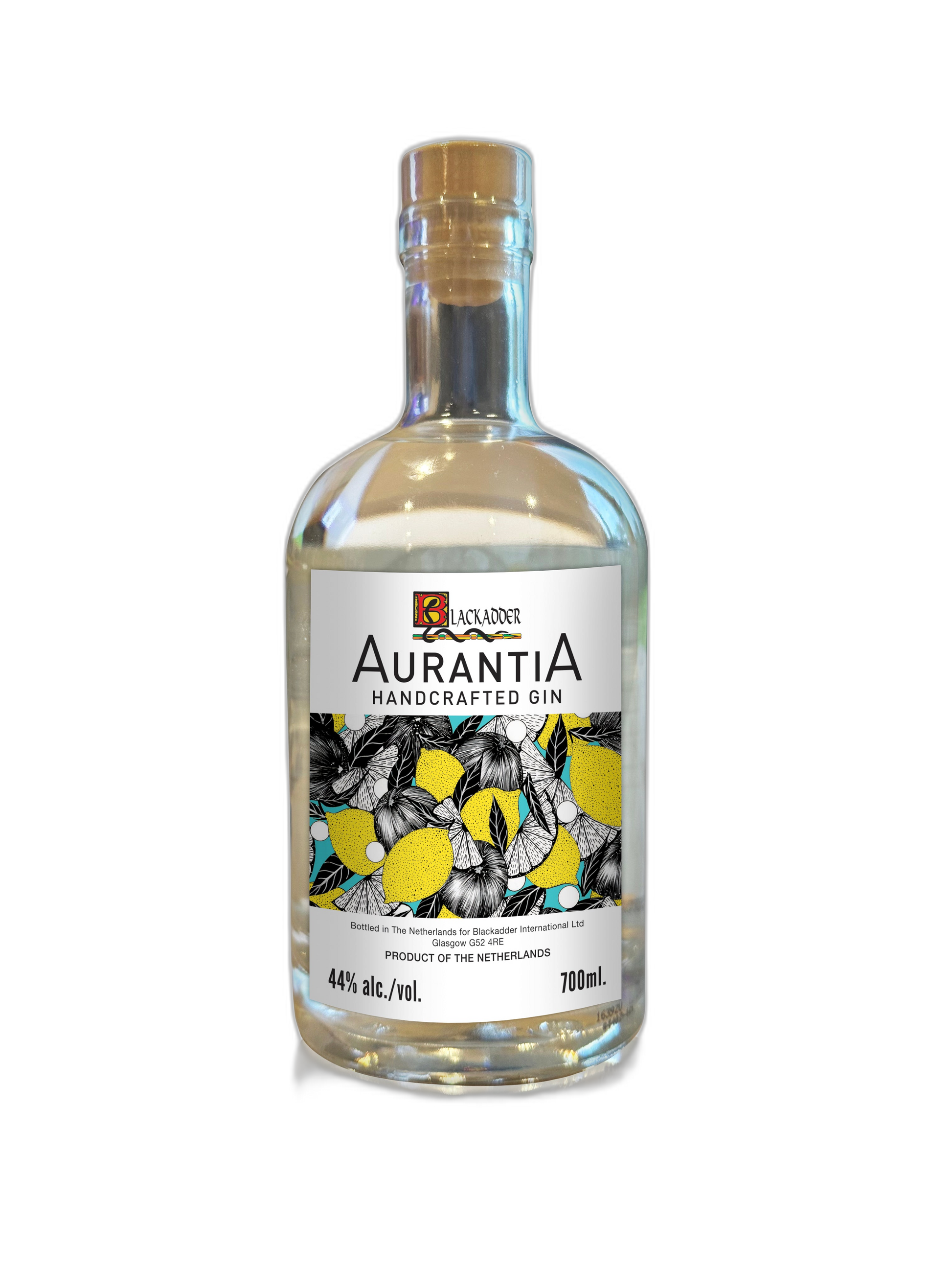 Blackadder Aurantia Dutch Gin bottle