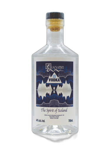 Blackadder IS Icelandic Vodka bottle