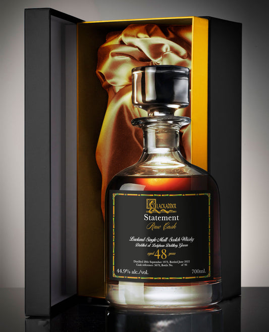 Blackadder Statement No. 52 Ladyburn 48 Year Old decanter in gift case
