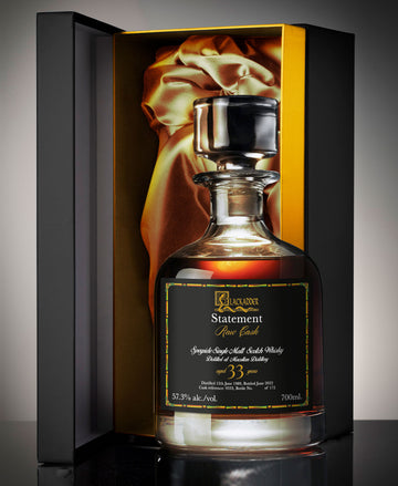 Blackadder Statement No. 53 Macallan 33 Year Old decanter in gift case