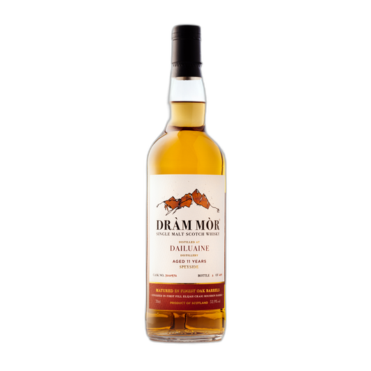 Dram Mor - Dailuaine 11 Year - Elijah Craig Bourbon Barrel bottle