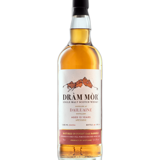Dram Mor - Dailuaine 13 Year - Portuguese Red Wine Cask bottle