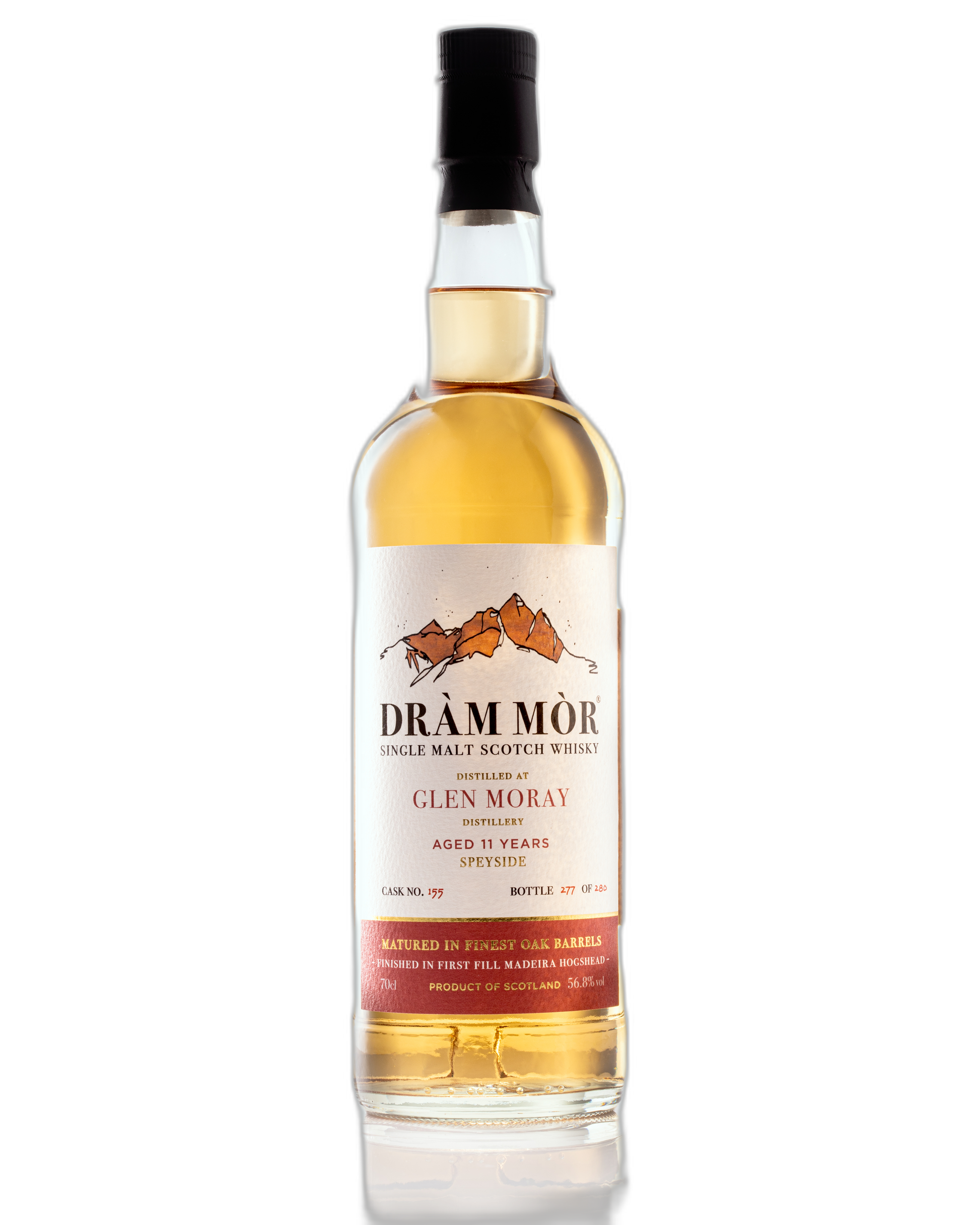 Dram Mor - Glen Moray 11 Year - Madeira Hogshead bottle