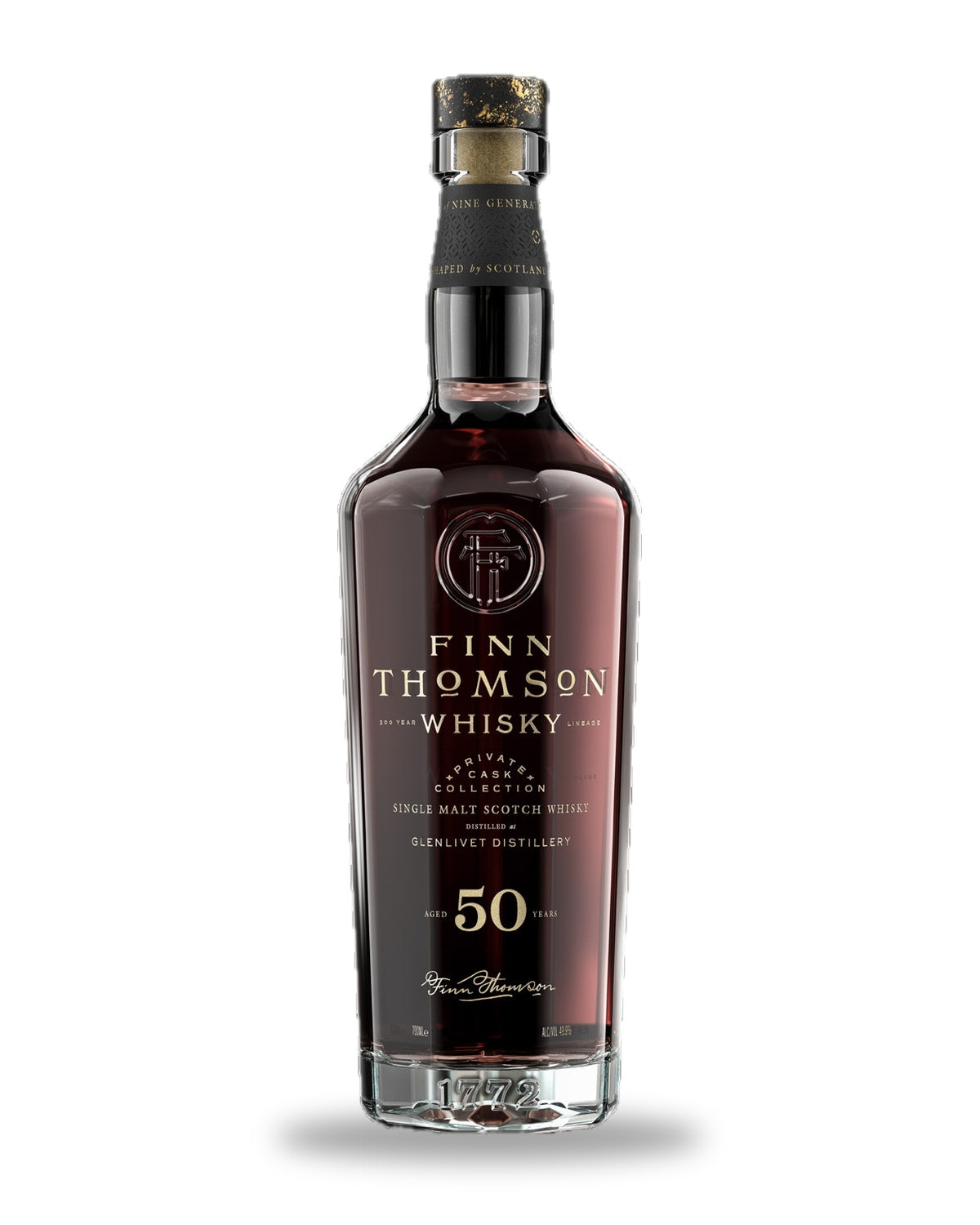 Finn Thomson Whisky Glenlivet 1970, 50 Year Old, single cask 2366