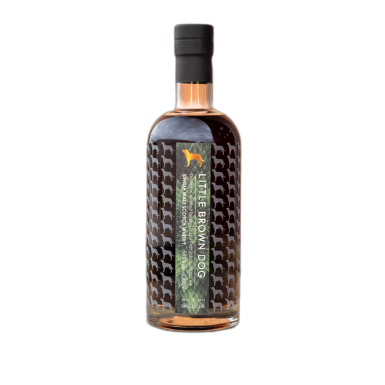 Little Brown Dog Aberlour 11 Year 1st Fill Oloroso bottle