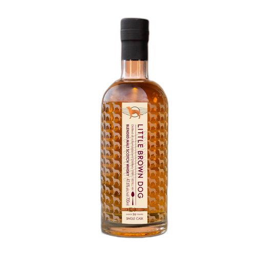 Little Brown Dog Burnadjacent 1989 36 Year bottle
