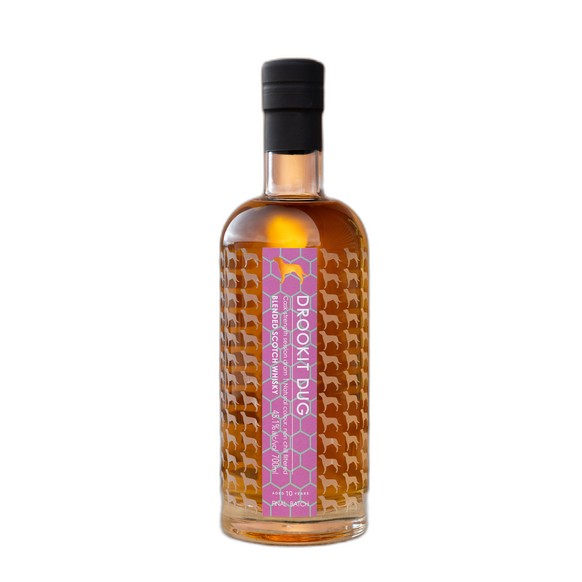 Drookit Dug 10 Year bottle