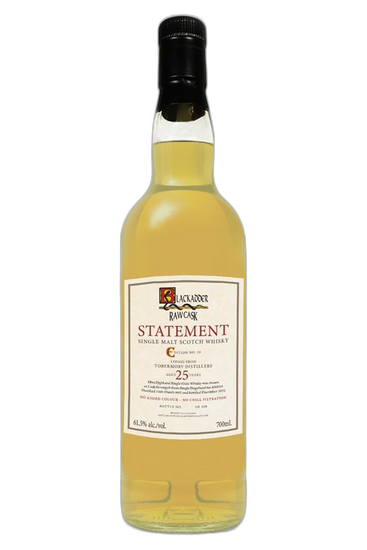 Blackadder Ledaig 25 Year bottle