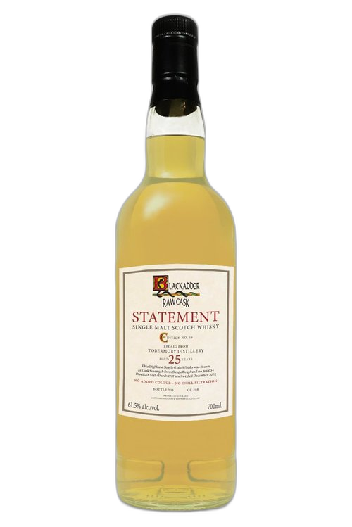 Blackadder Ledaig 25 Year bottle