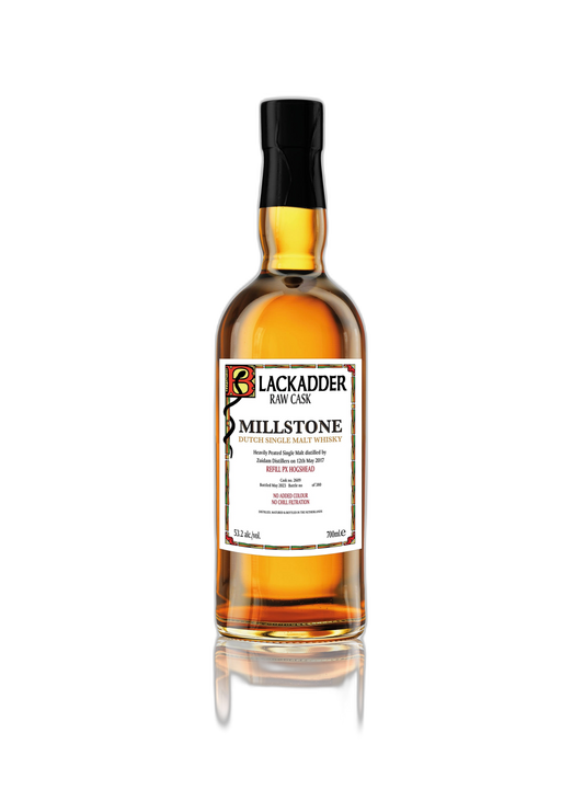 Millstone Dutch Single Malt Heavily Peated Cask No. 2609 bottle