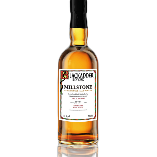 Millstone Dutch Single Malt Heavily Peated Cask No. 2625 bottle