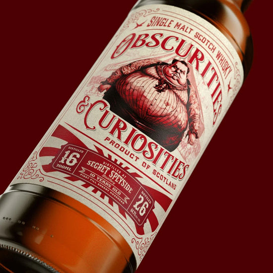 Obscurities & Curiosities Secret Speyside 10 Year label detail