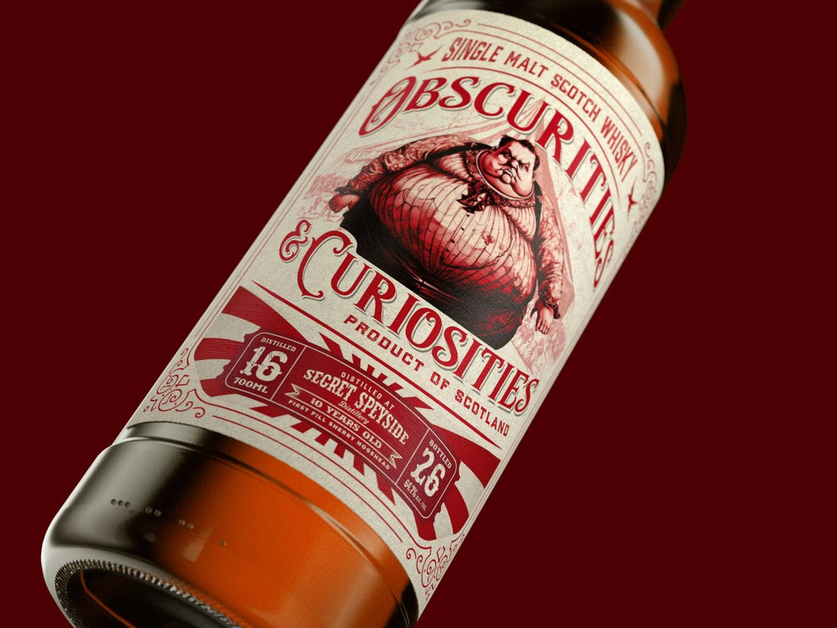 Obscurities & Curiosities Secret Speyside 10 Year label detail