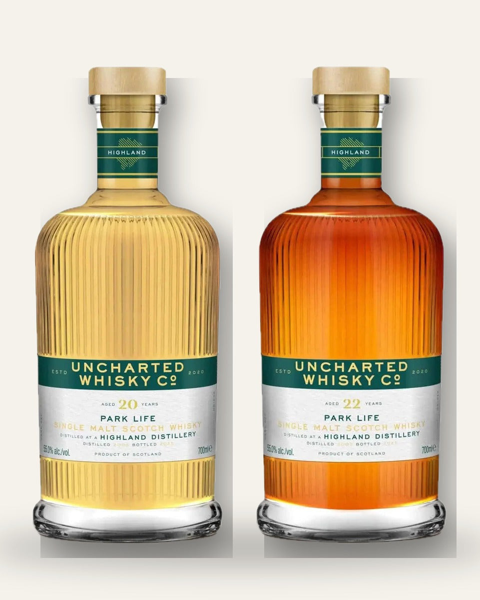 The Park Life Duo: Uncharted 20 Year Refill Bourbon and 22 Year Refill Sherry