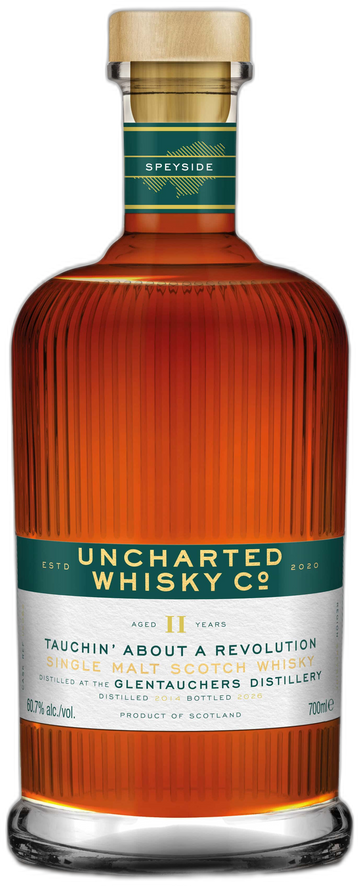 Uncharted Whisky Co Tauchin' About A Revolution Glentauchers 11 Year bottle