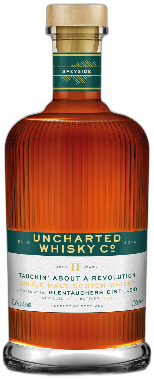 Uncharted Whisky Co Tauchin' About A Revolution Glentauchers 11 Year bottle