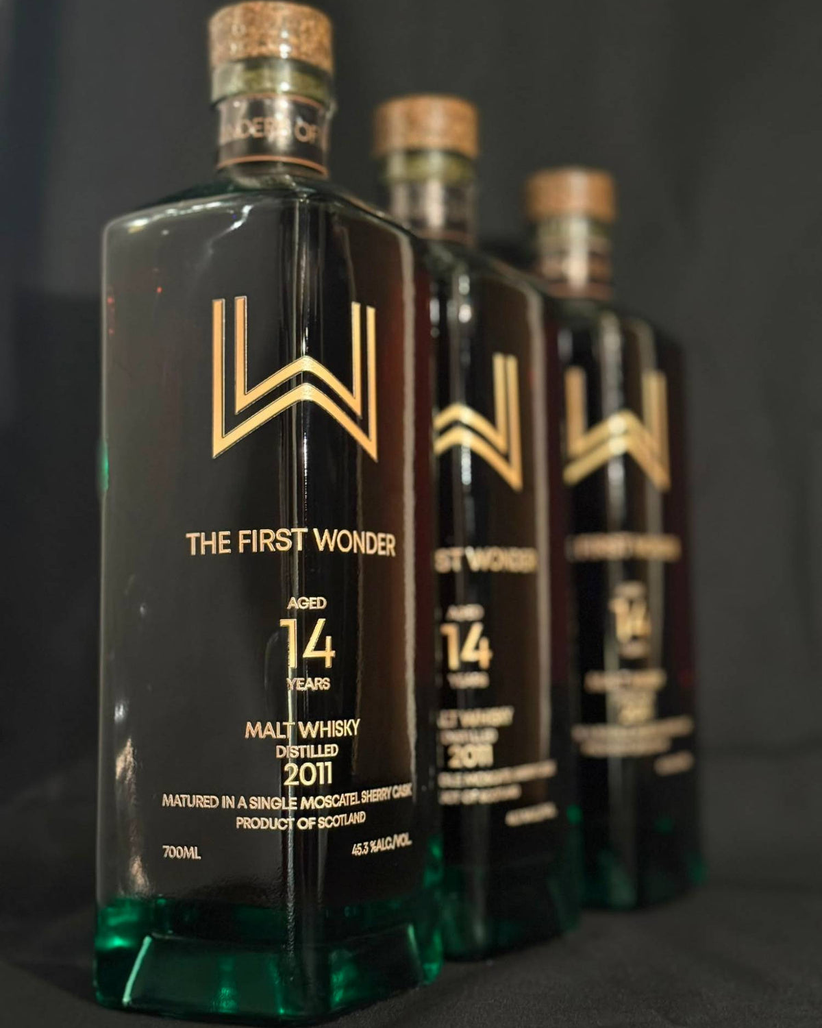 The First Wonder, three bottles