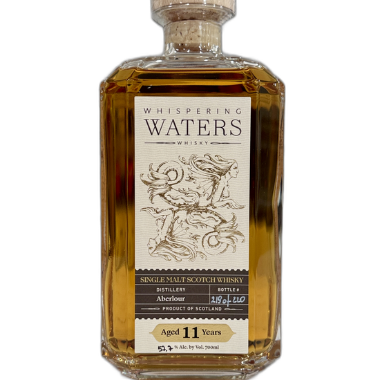 Whispering Waters Aberlour 11 Year Ximenez-Spinola PX bottle